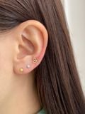  14K Opal ball piercing (8 colors) 