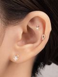  14K Stephanie piercing 