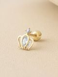  14K Stephanie piercing 