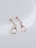  14K Promise blue piercing 