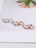  S925 Simple one touch earrings 