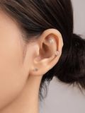  14K Square cubic piercing 
