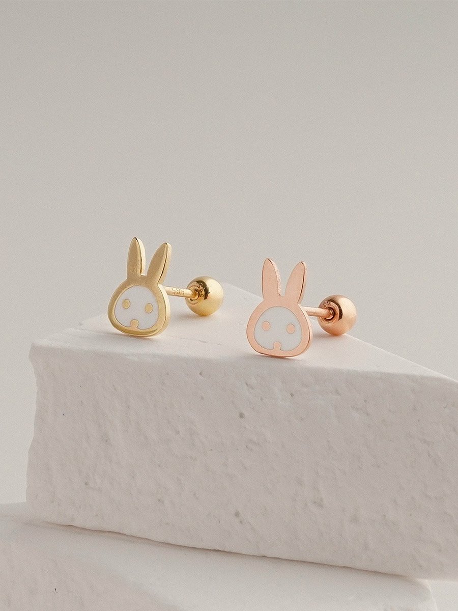14K Bunny bliss piercing
