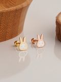  14K Bunny bliss piercing 