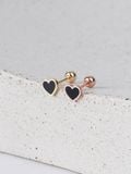  14K Color Heart piercing 