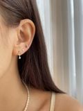  14K Bling butterfly piercing 