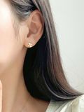  14K Flower cubic piercing 