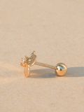  14K Flower cubic piercing 
