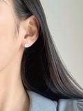  14K White cherry blossom piercing 