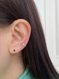  14K Nabi labret piercing 