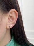  14K Nabi labret piercing 