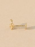  14K Nabi cubic labret piercing 