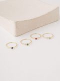  14K Color stone ring (4 colors) 