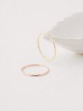  14K Dainty band ring 