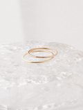  14K Dainty band ring 