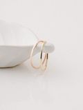  14K Dainty simple ring 