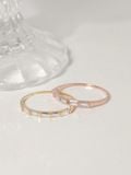  14K Baguette Bliss ring 