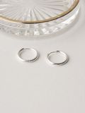  S925 Simple ring earrings 
