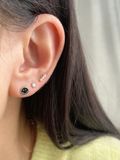  14K Smile face piercing (4 colors) 