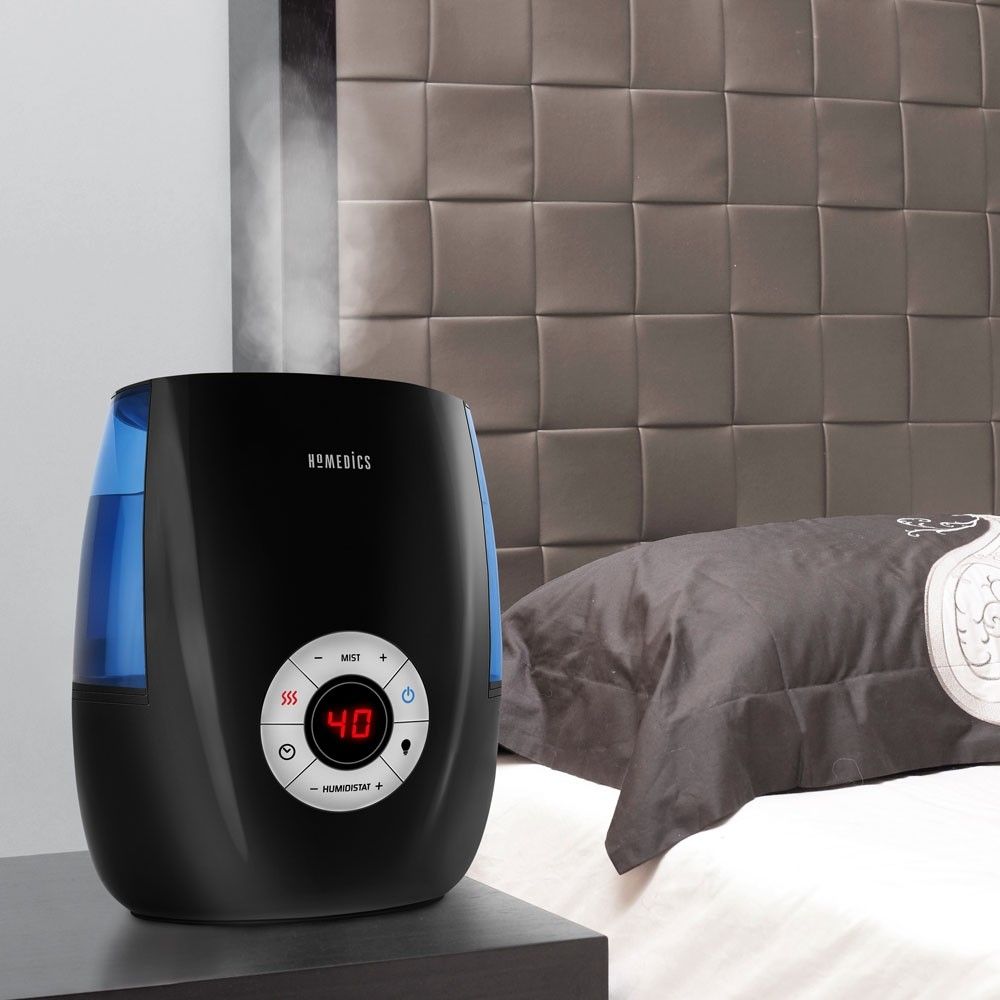 Máy tạo độ ẩm siêu âm khử khuẩn TotalComfort ™ (cài đặt lựa chọn độ ẩm trong phòng)