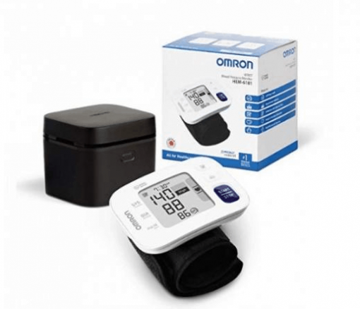 Máy đo huyết áp cổ tay chính hãng Nhật Bản Omron Hem-6181