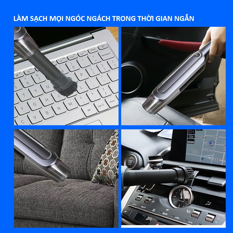 Aspiradora Inalámbrica Potente para Auto: Limpieza Inigualable en Cualquier Lugar - Aspiradora Inalambrica Potente Para Auto