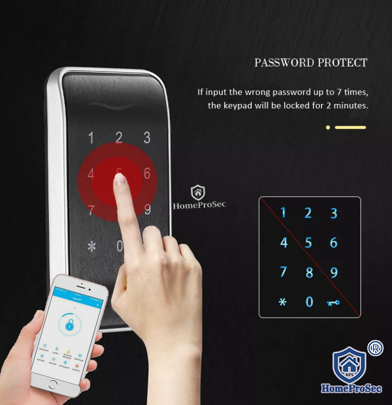  Khóa tủ Locker Bluetooth HomeProSec HPS- 2100TT (App TTlock) 