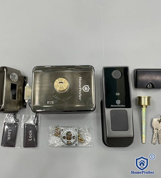  Khoá cổng Pin 01 vân tay  app TTLOCK ( P11- TTLOCK) 