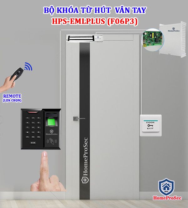  Hệ thống kiểm soát ra vào văn phòng HPS- EMLPLUS ( F06P3) 