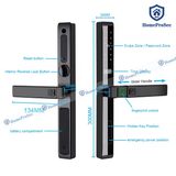  Khóa vân tay cửa nhôm HPS- 3344 / 3343 /3342 (ttlock) 