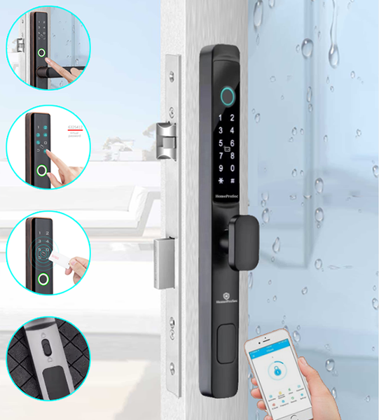  Khóa vân tay cửa nhôm HPS- 3376 (ttlock) - cửa lùa 