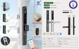  Khóa vân tay cửa nhôm HPS- 3376 (ttlock) - cửa lùa 