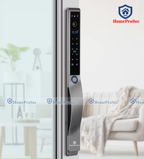  Khoá cửa nhôm vân tay / khuôn mặt HPS- 3391 face (Tuya) 