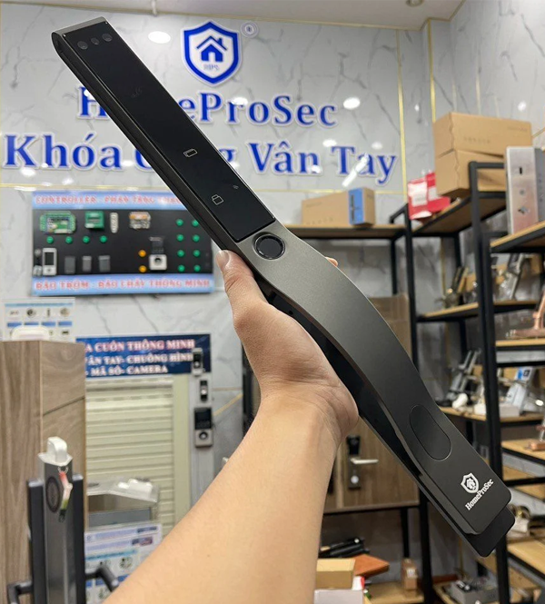  Khoá cửa nhôm vân tay / khuôn mặt HPS- 3391 face (Tuya) 