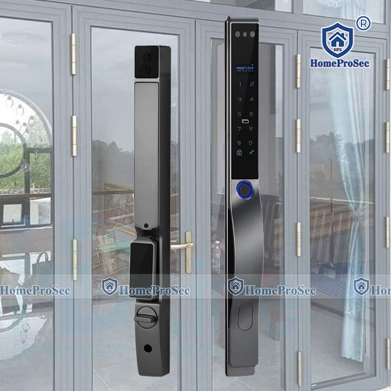  Khoá cửa nhôm vân tay / khuôn mặt HPS- 3391 face (Tuya) 