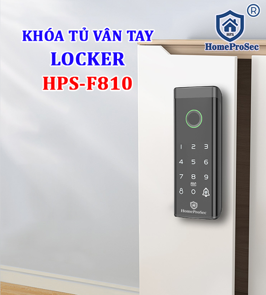  Khóa tủ vân tay/ app HPS- F810 
