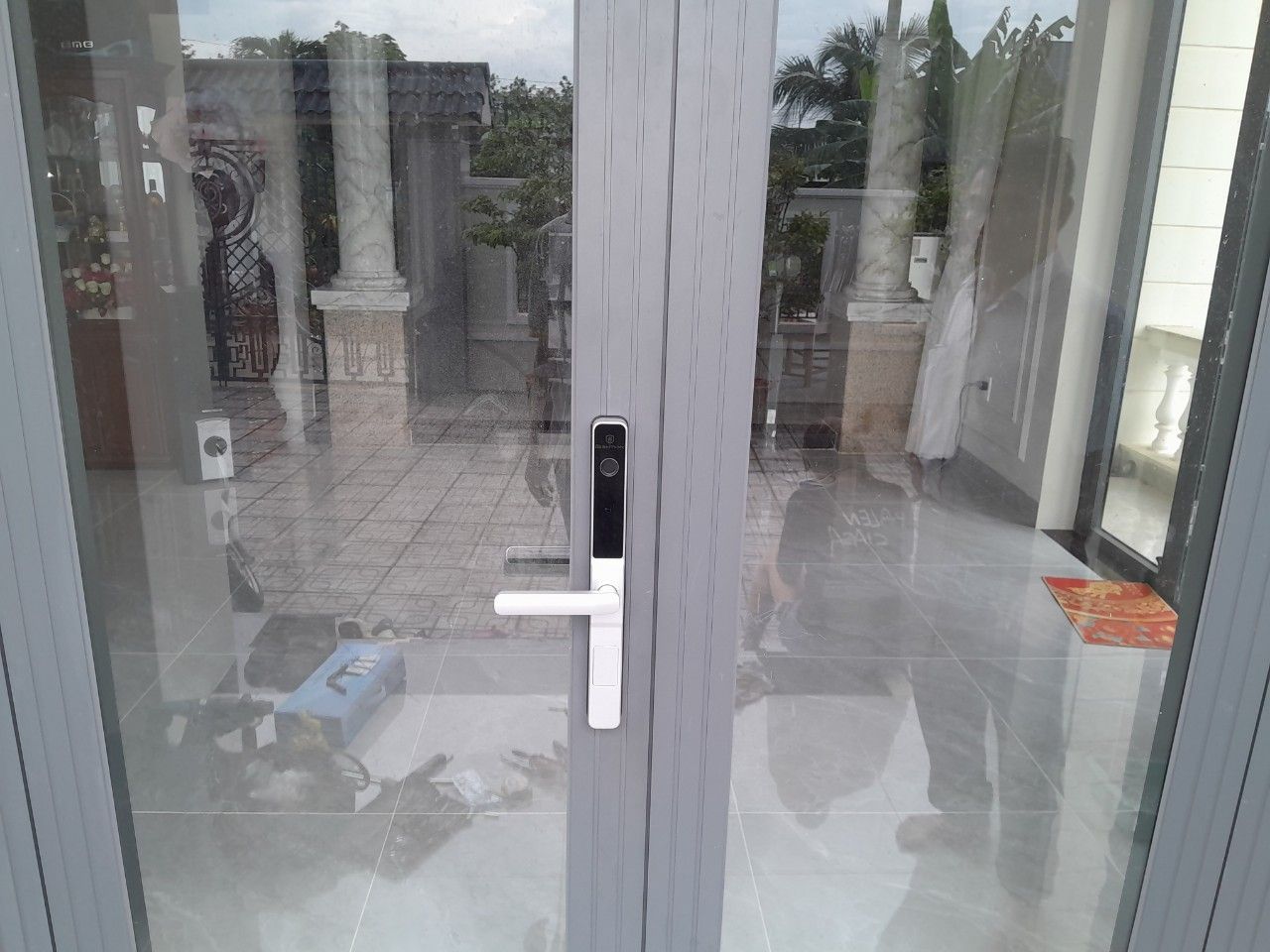  Khóa vân tay cửa nhôm HPS- 3376 (ttlock) 