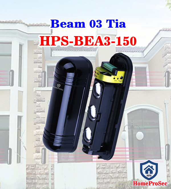  Hàng rào điện tử  HPS- BEA3- 150 - BEAM 3 tia 