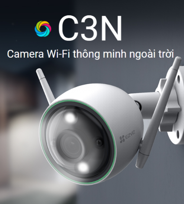  Camera Wi-Fi thông minh ngoài trời -Wifi C3N 