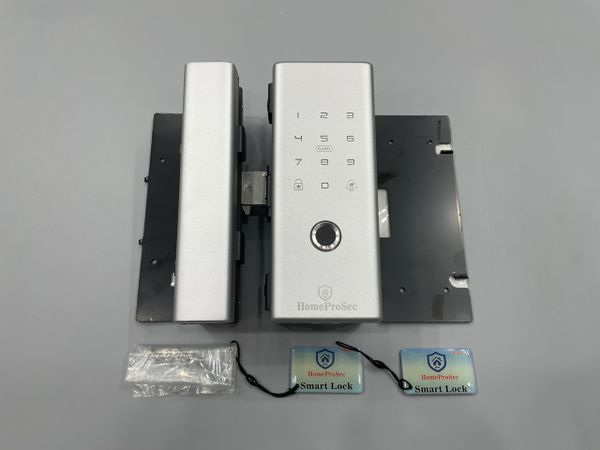  Khóa vân tay cửa kính- APP G200 AZ - App tuya 