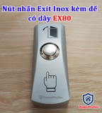  Nút nhấn Exit Inox kèm đế  có dây EX80 