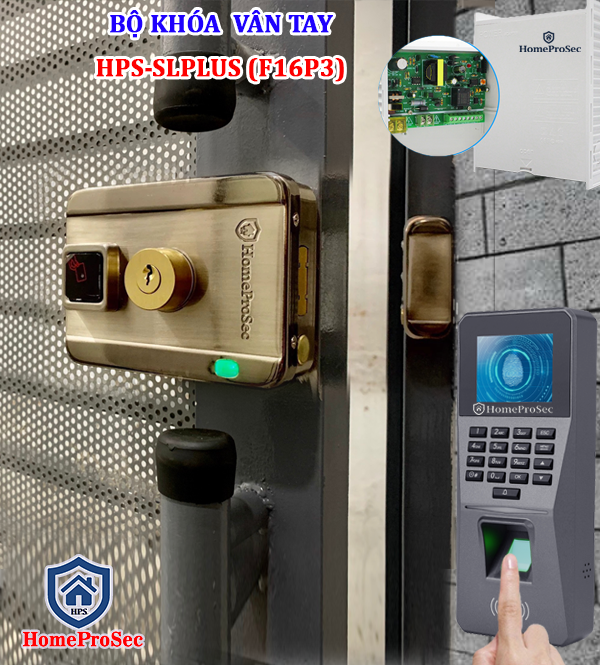  Khóa cổng vân tay ngoài trời HPS- SLPLUS ( F16P3 ) 