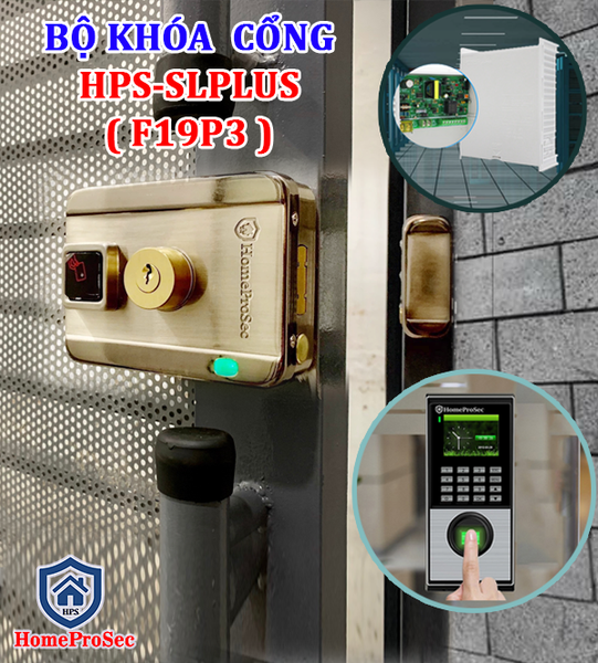  Khóa cổng vân tay nhà trọ HPS- SLPLUS ( F19P3 ) 