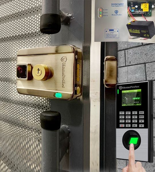  Bộ khóa cổng vân tay HPS- SLFULL ( F19VFULL) 