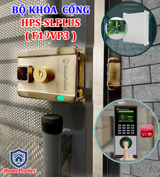  Khóa cổng vân tay ngoài trời HPS- SLPLUS ( F19VP3 ) 