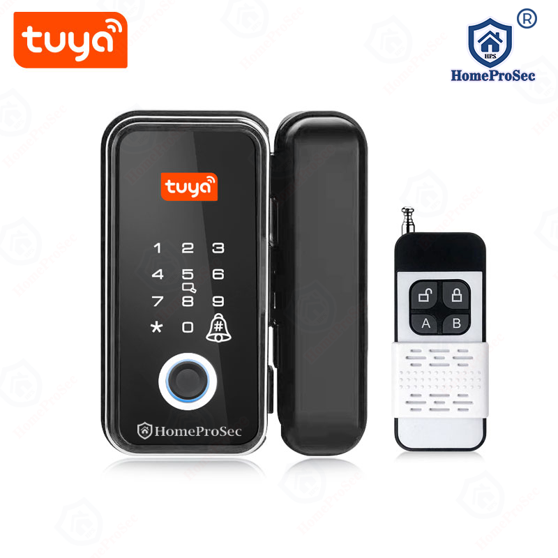  Khóa vân tay cửa kính- APP G100R (Tuya) 