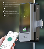  Khóa vân tay cửa kính- APP G110 (Tuya) 