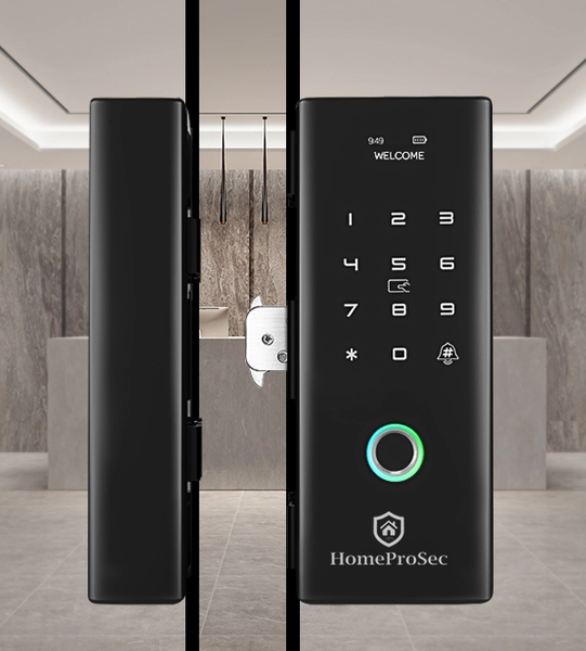  Khóa vân tay cửa kính- APP G200 AZ - App tuya 