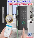  Khóa vân tay cửa kính HPS- G200 (TTlock) E 