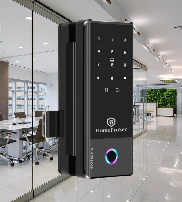  Khóa vân tay cửa kính HPS- G210 ( Key) / G220 (FACE +KEY) 